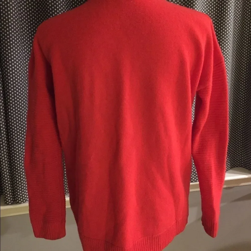J. Crew Red Sweater